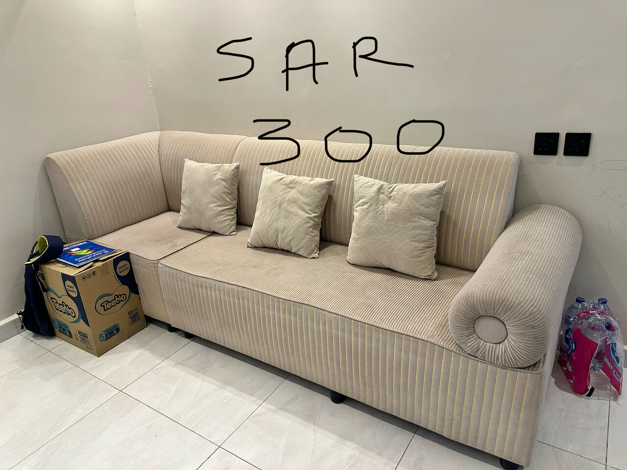 Riyadh, Furniture, SAR 300,  5 Seating Sofa