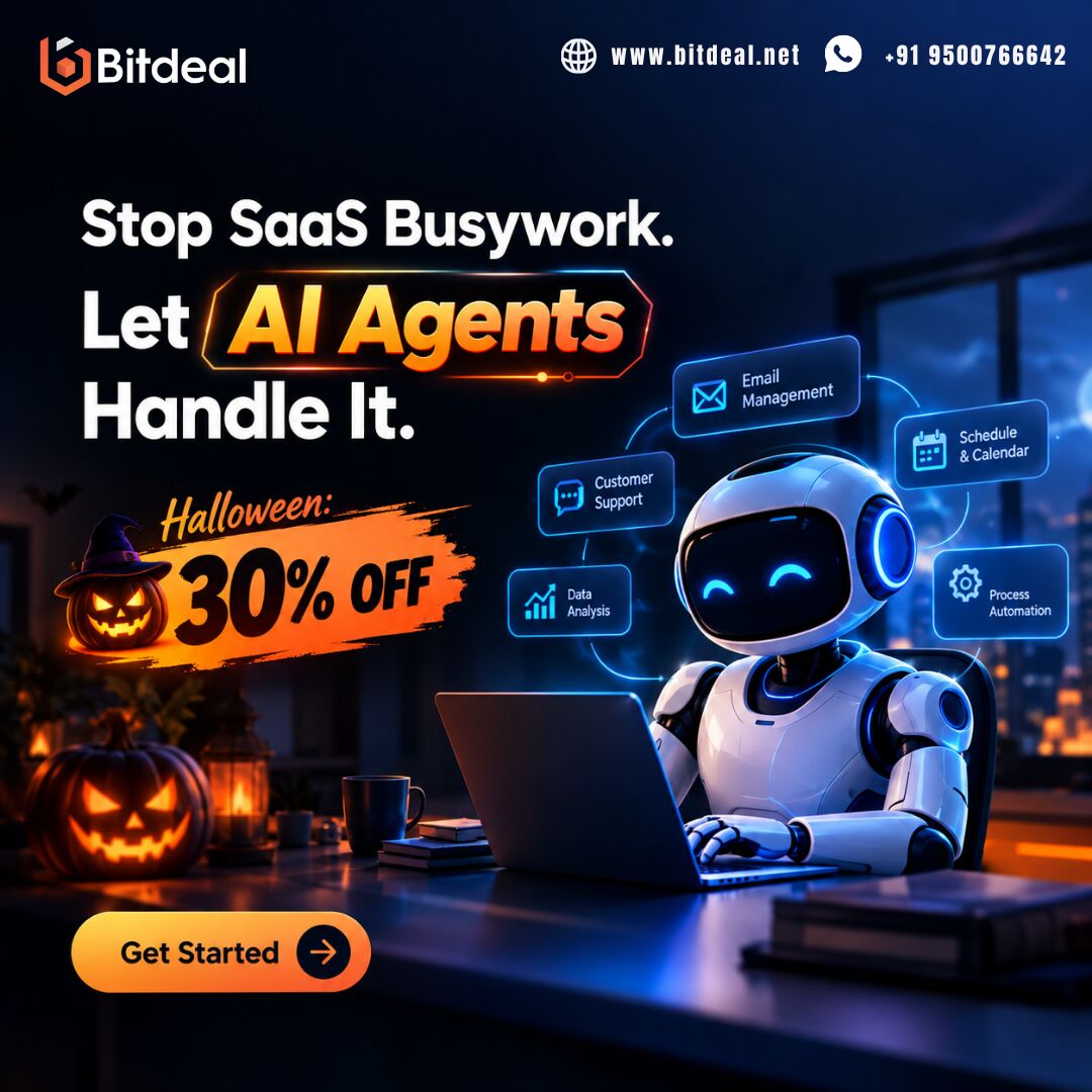New York, Business, Stop SaaS Busywork. Let AI Agents Handle It. Halloween: 30% OFF