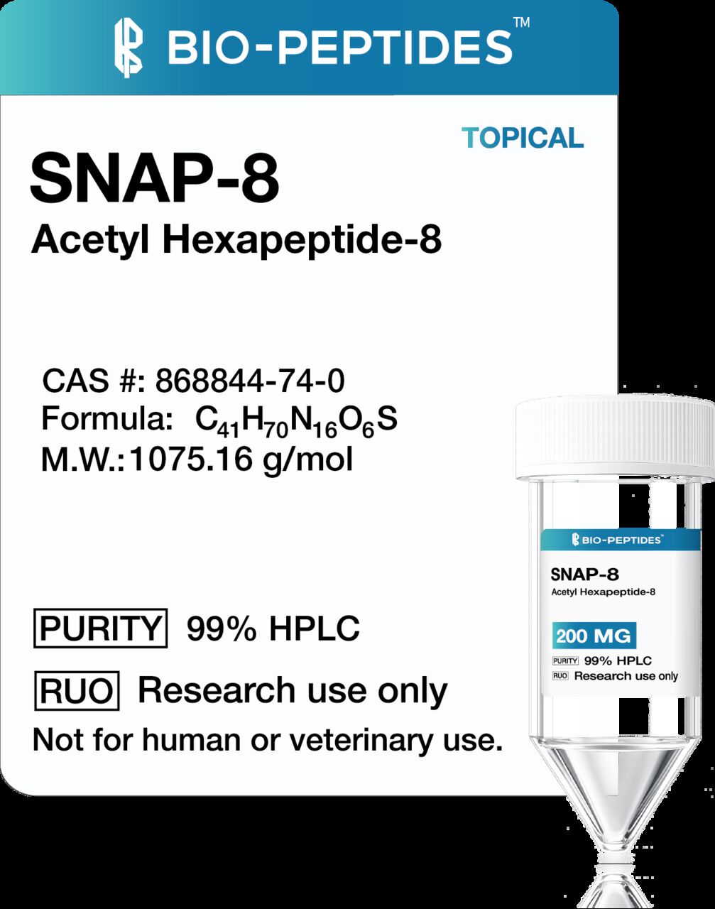 New York, Health & Beauty Items, USD 165,  Buy SNAP-8 200mg | Acetyl Octapeptide-3 Research Peptide