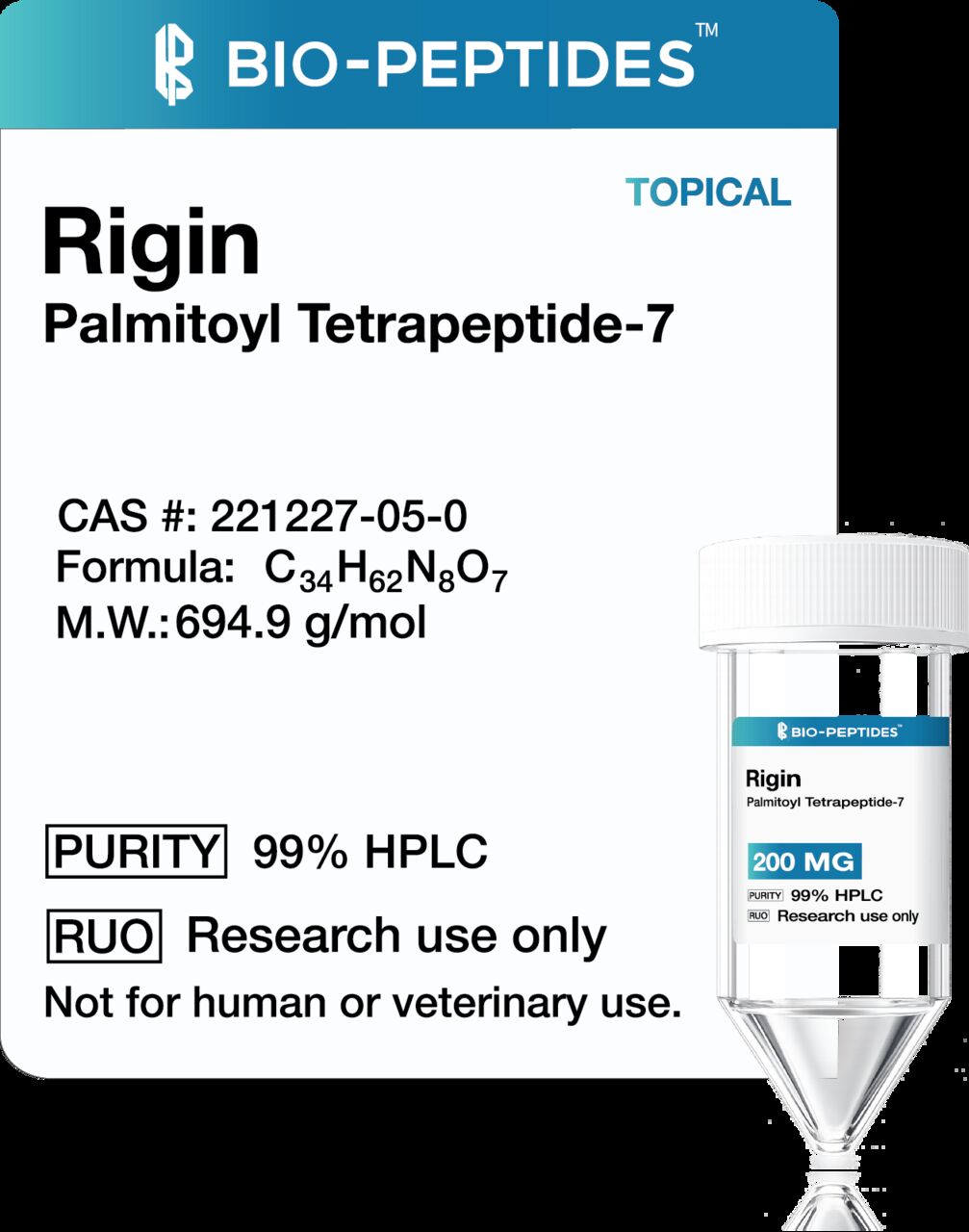 New York, Health & Beauty Items, USD 165,  Order Rigin 200mg | Palmitoyl Tetrapeptide-7 Research Peptide