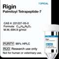 USD 165,  Order Rigin 200mg | Palmitoyl Tetrapeptide-7 Research Peptide