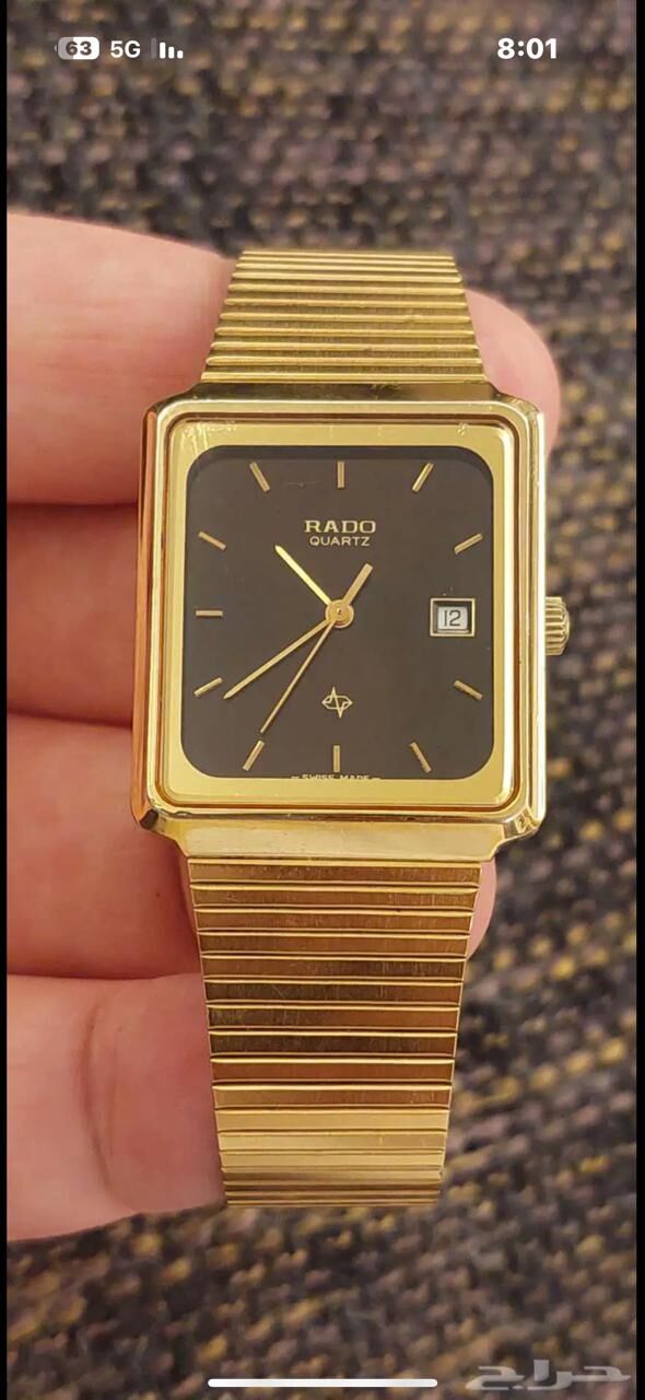 Riyadh, Watches, SAR 1450,  RADO Watch For Men Or Ladies Original Swiss Made