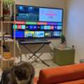 SAR 2000,  For Sale LG 75-inches Screen, UHD 4K, Smart ThinQ AI With Magic Remote
