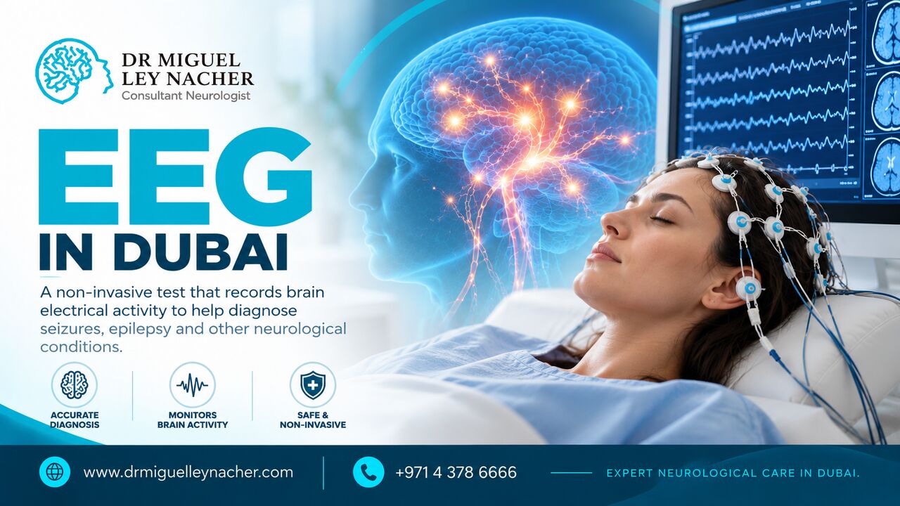 Dubai, Health, EEG In Dubai | Electroencephalography| Dr. Miguel Ley Nacher