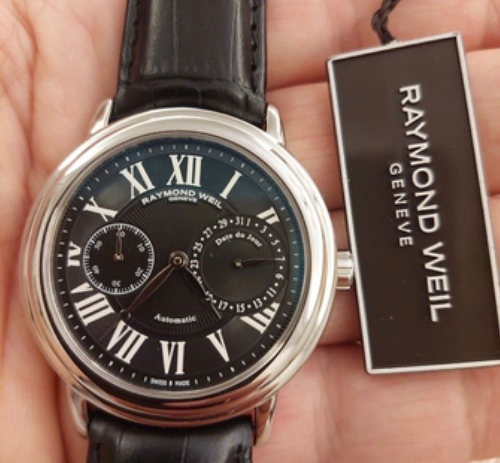 Riyadh, Watches, SAR 4950,  Raymond Weil Automatic Watch (Freelancer) Master Piece Big Dial 42mm For Men Original Swis