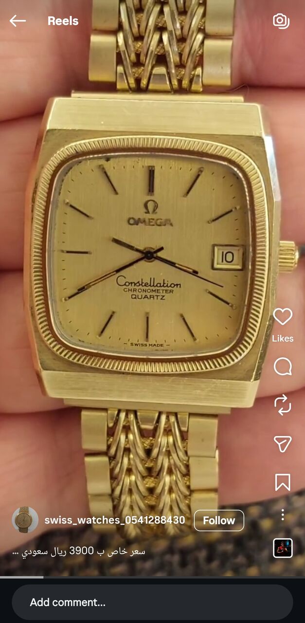 Riyadh, Watches, SAR 4950,  OMEGA Watch For Men Original Swiss Made