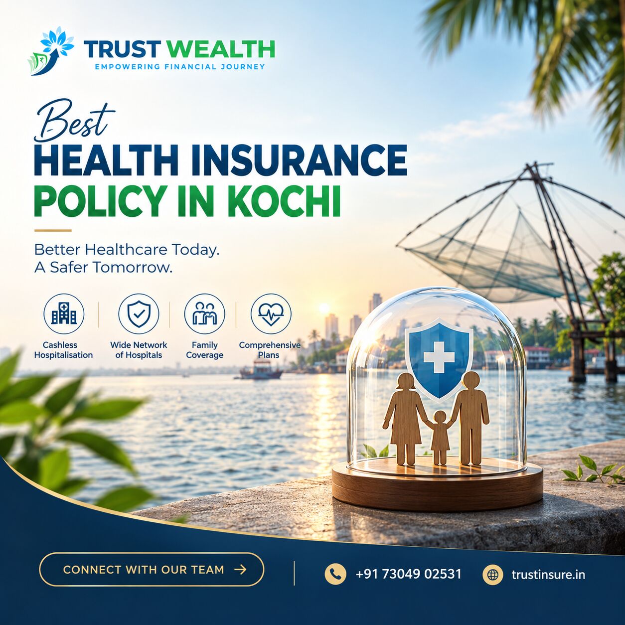 Kochi, Business, Best Health Insurance Policy In Kochi &ndash; Trust Wealth