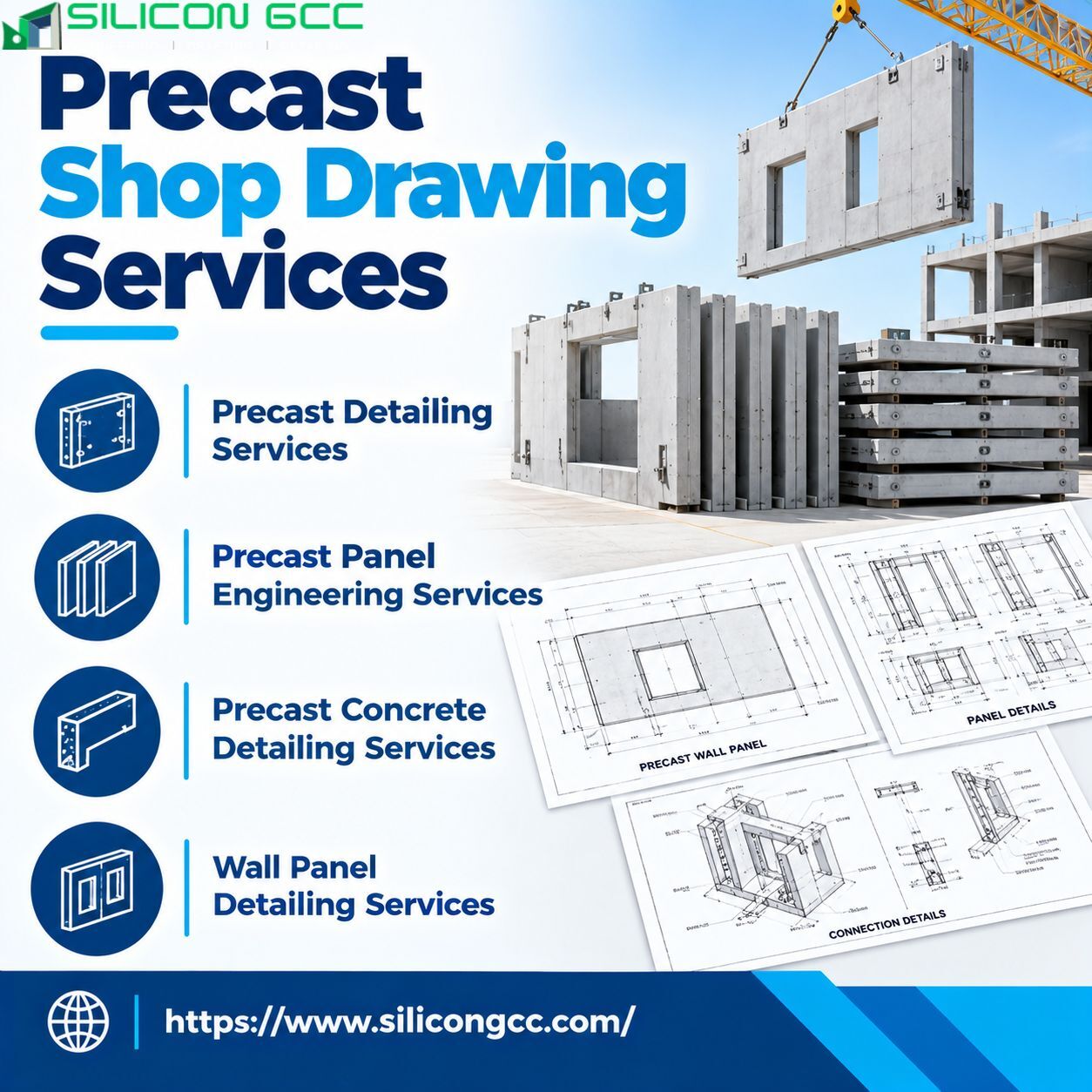 Ajman, Construction, Get Clear & Accurate Precast Detailing Services In Ajman, UAE