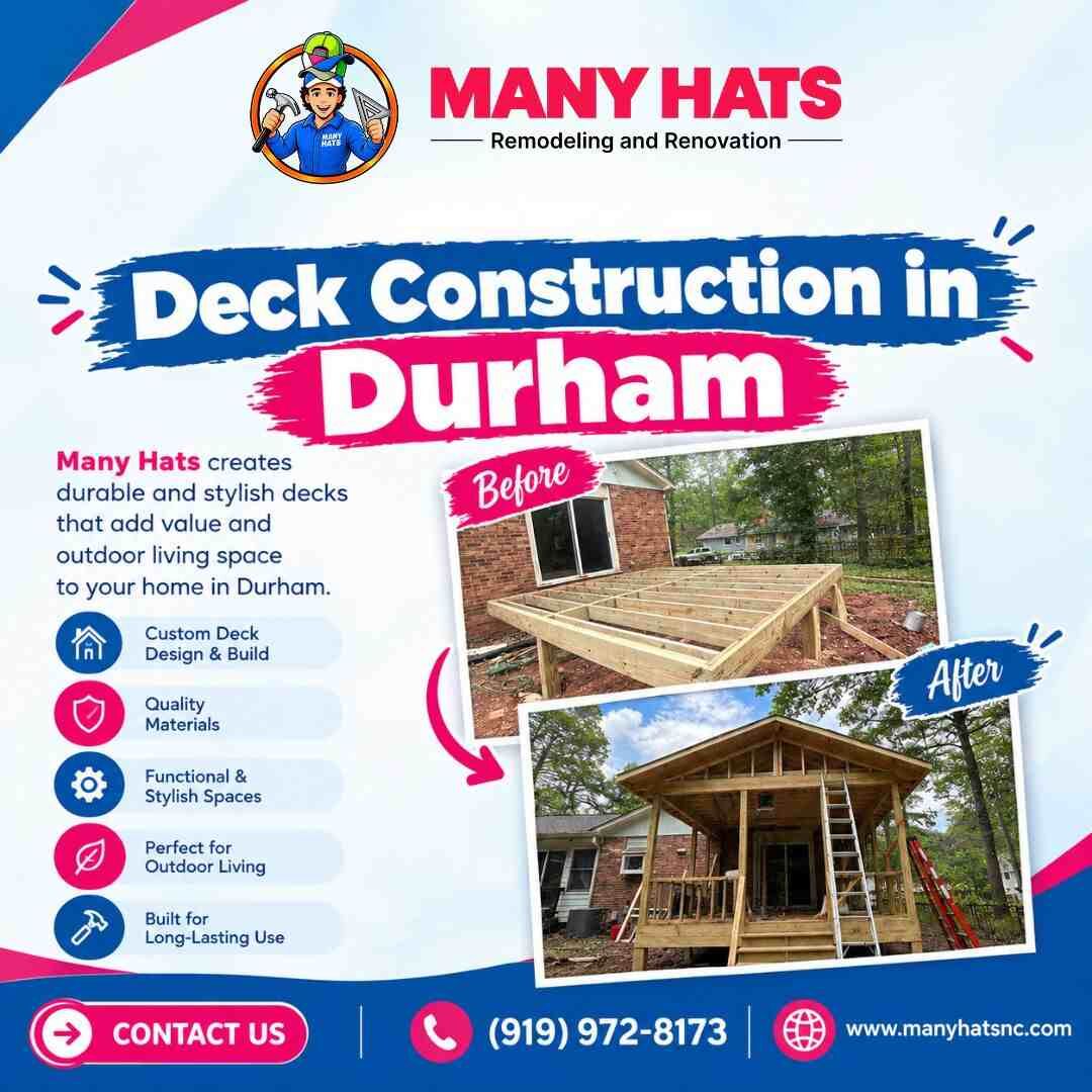 New York, Construction, Deck Construction In Durham | Manyhats