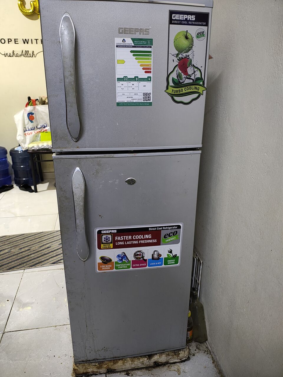 Jeddah, Electronics, SAR 500,  Refrigerator Good Condition With Warranty Card . Want To Sell By November 1st Week