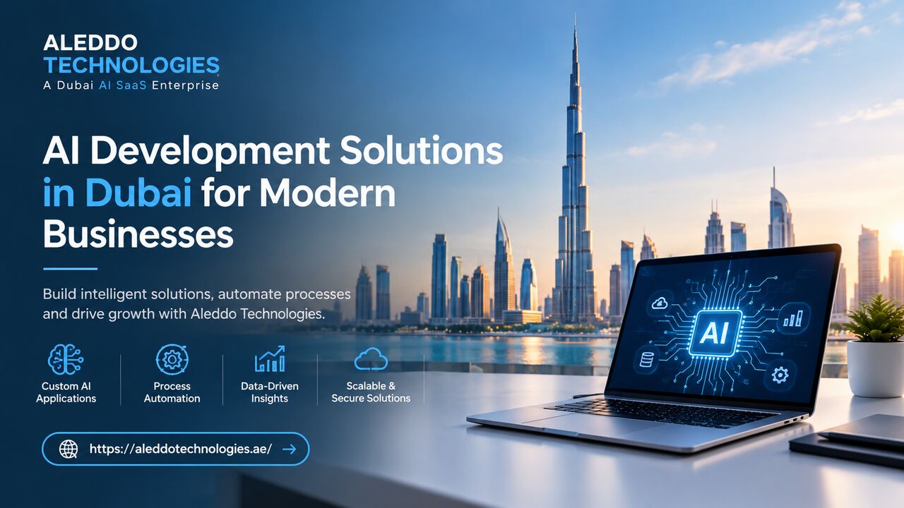 Dubai, Business, AI Development Solutions In Dubai For Modern Businesses | Aleddo Technologies  Are You Rea