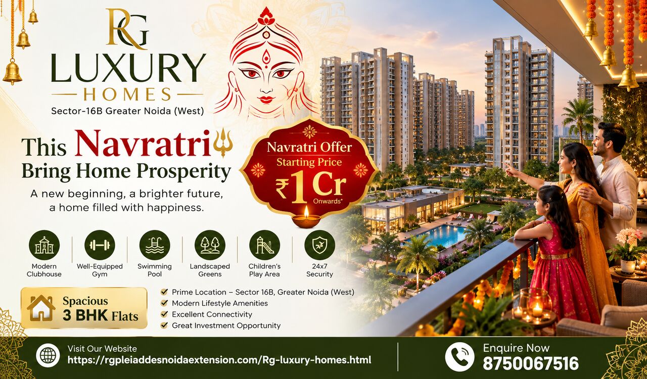 Greater Noida, Real Estate, Find Your Next Home In Noida: Residential Options For Modern Homebuyers