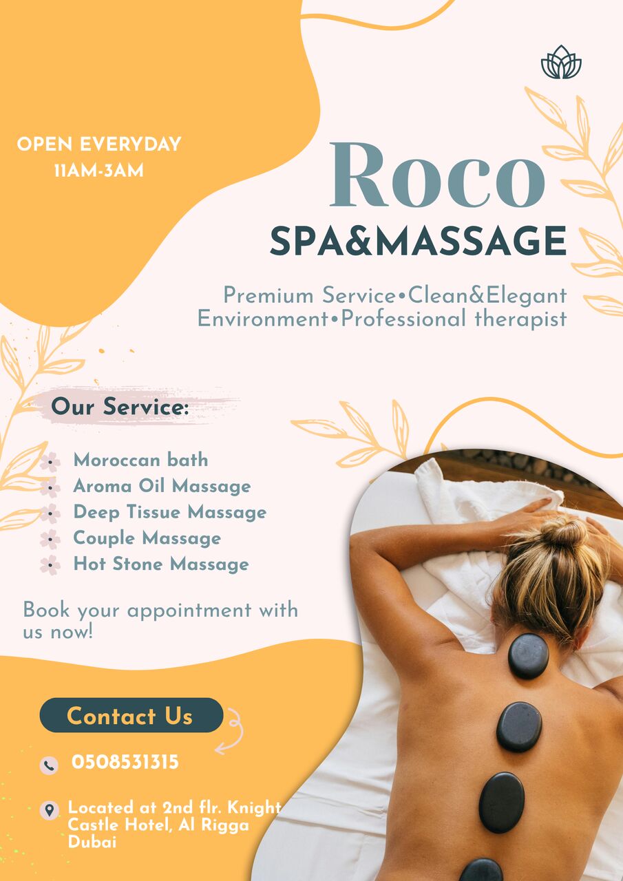 Al Rigga, Health, Discover The Beauty Of Premium Relaxation St Roco Spa&Massage