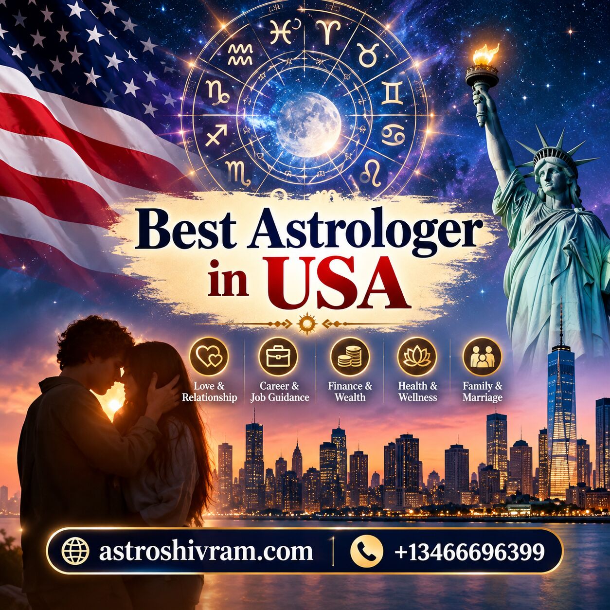 New York, Career Counseling, Best Astrologer In USA