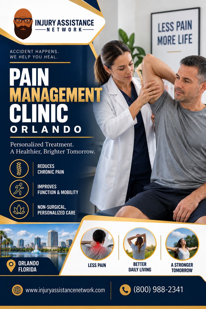 New York, Health, Pain Management Clinic In Orlando - Injury Assistance Network