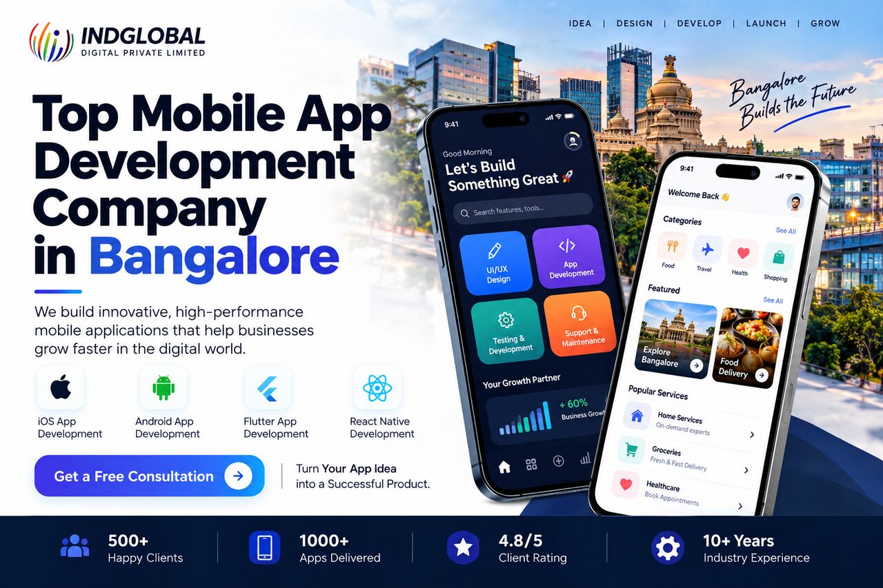 Bangalore, Mobile Apps, Top Mobile App Development Company In Bangalore