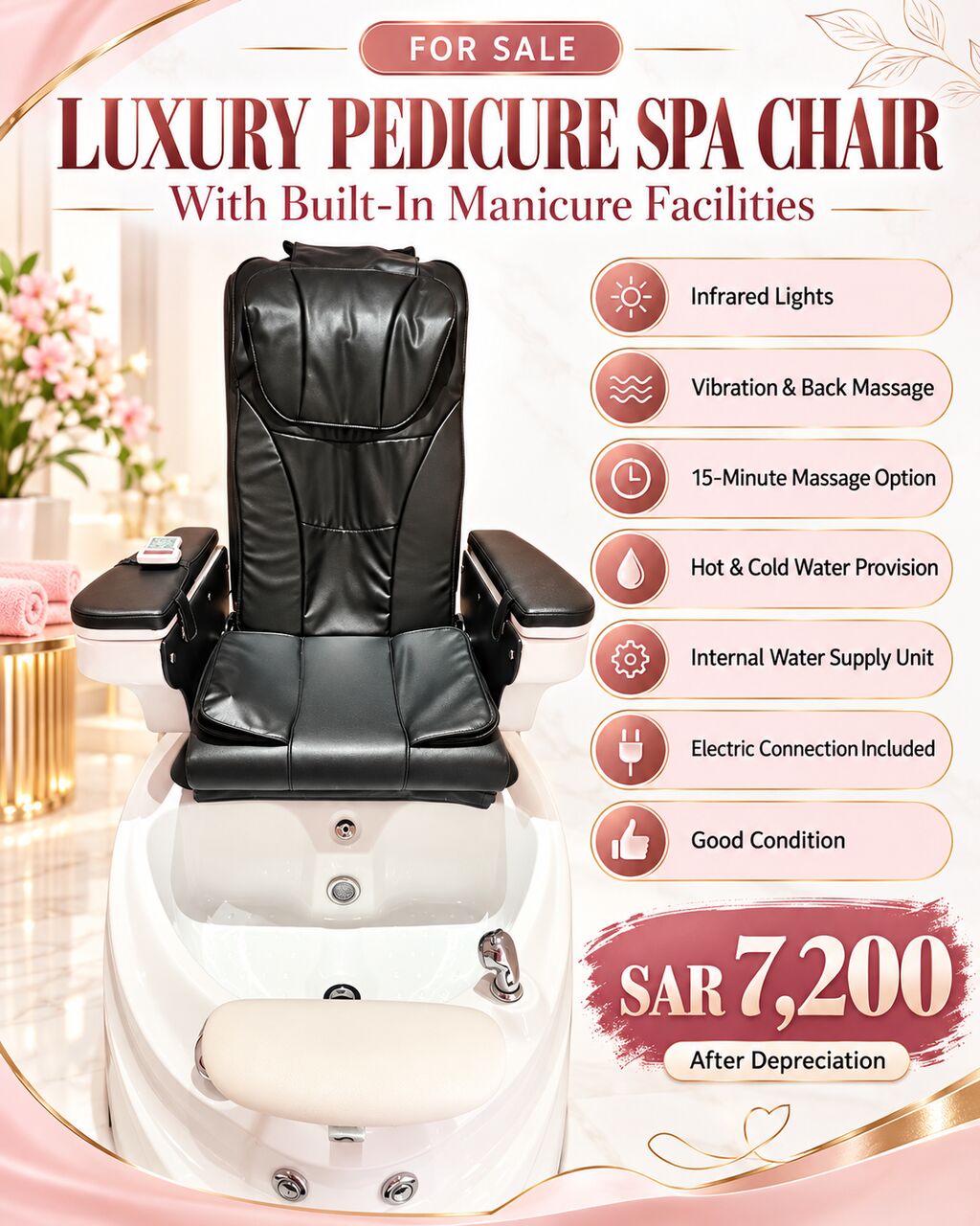 Thuqbah, Health & Beauty Items, SAR 500,  Ladies Salon Furniture