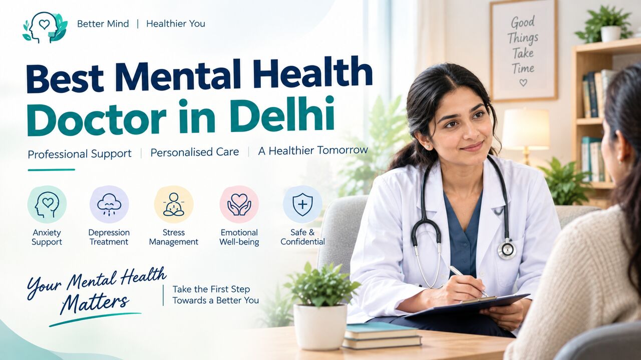 New Delhi, Health, Best Mental Health Doctor In Delhi - NirogMann Clinic