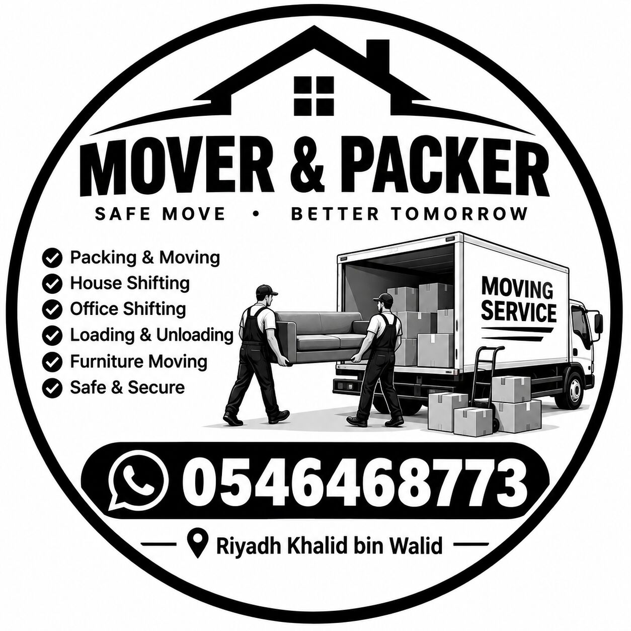 Al Rabwah, Relocation, @MOVERS & PACKERS – RIYADH 🚛  🏠 Home & Office Shifting Services