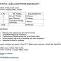 JOB OFFER &ndash; SKILLED WELDER  REQUIREMENT