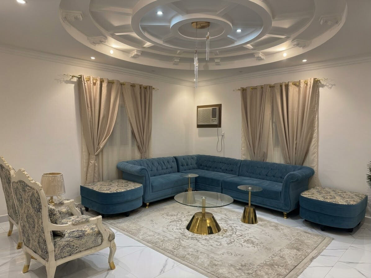 Al Ameer Fawwaz Junobi, Furniture, SAR 600,  Sofa Set For Sale