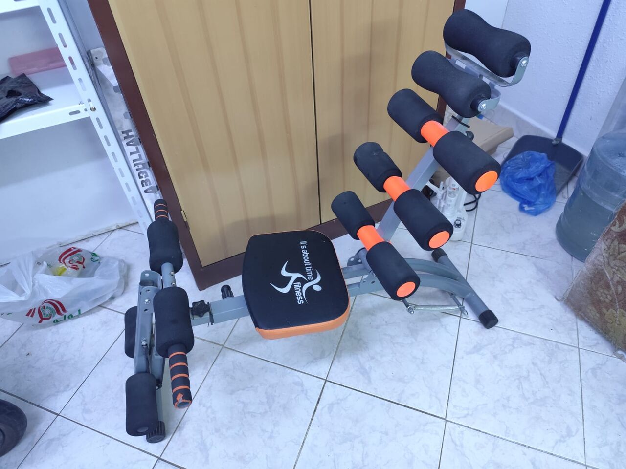 Riyadh, Health & Beauty Items, SAR 100,  Multifunctional Six-Pack Care Abdominal & Full Body Home Gym Bench &ndash; Excellent Condition!