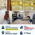 SAR 1000/month,  1 BR,  1 Sq. Meter,  Single Room For Rent For Executive Bachelor