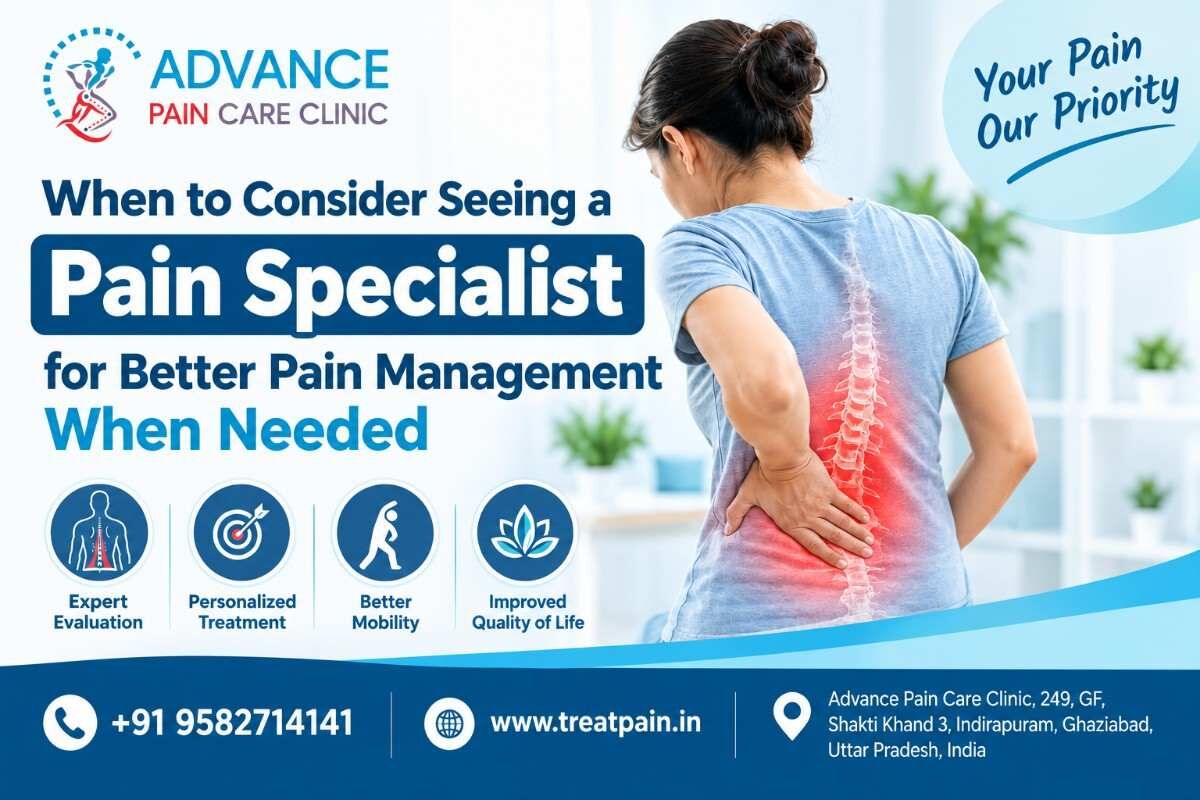 Ghaziabad, Elder Care, How A Pain Specialist In Ghaziabad Assesses Ongoing Discomfort