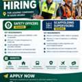 Safety Officers & Scaffolding Supervisors Required