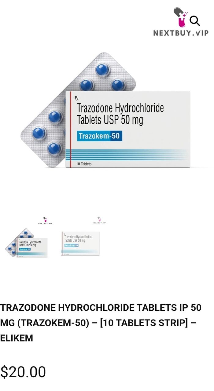 Austin, Health & Beauty Items, USD 20,  Manage Everyday Emotions With Trazodone Hydrochloride 50mg
