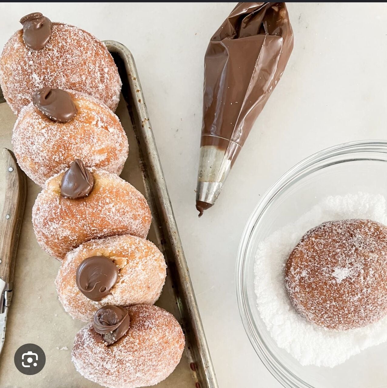 Yanbu, Food, SAR 8,  Nutella Filled Donut