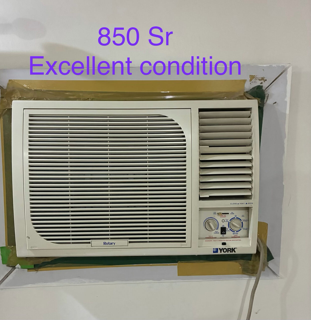Jeddah, Air Conditioners, SAR 900,  Windiw Ac Still Under Warrenty