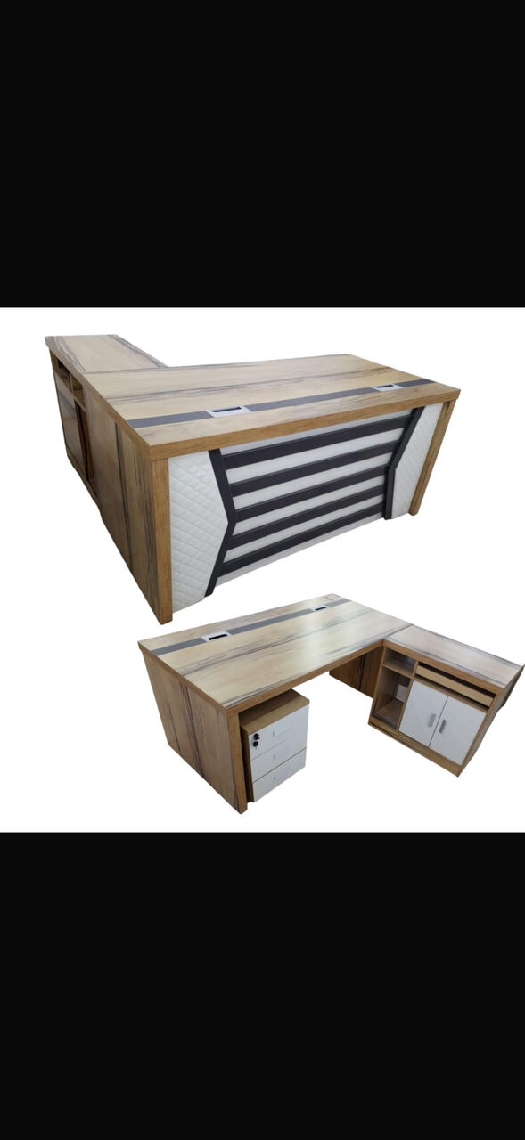 Al Mahjar, Furniture, SAR 749,  Office Desks. L Shape . All Colours & Designs Available