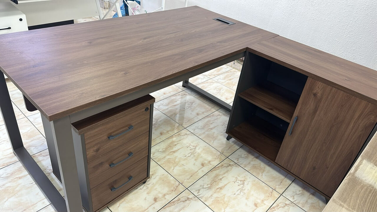 Al Mahjar, Furniture, SAR 749,  Office Desks. L Shape . All Colours & Designs Available