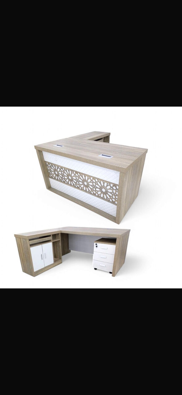 Al Mahjar, Furniture, SAR 749,  Office Desks. L Shape . All Colours & Designs Available