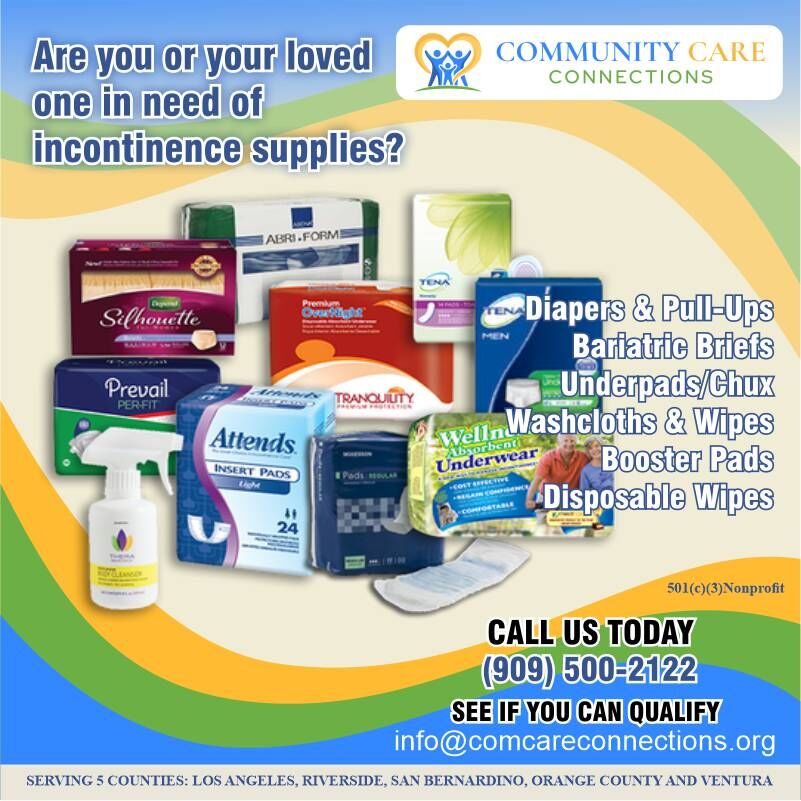 Los Angeles, Help, Diapers, Briefs And Pads