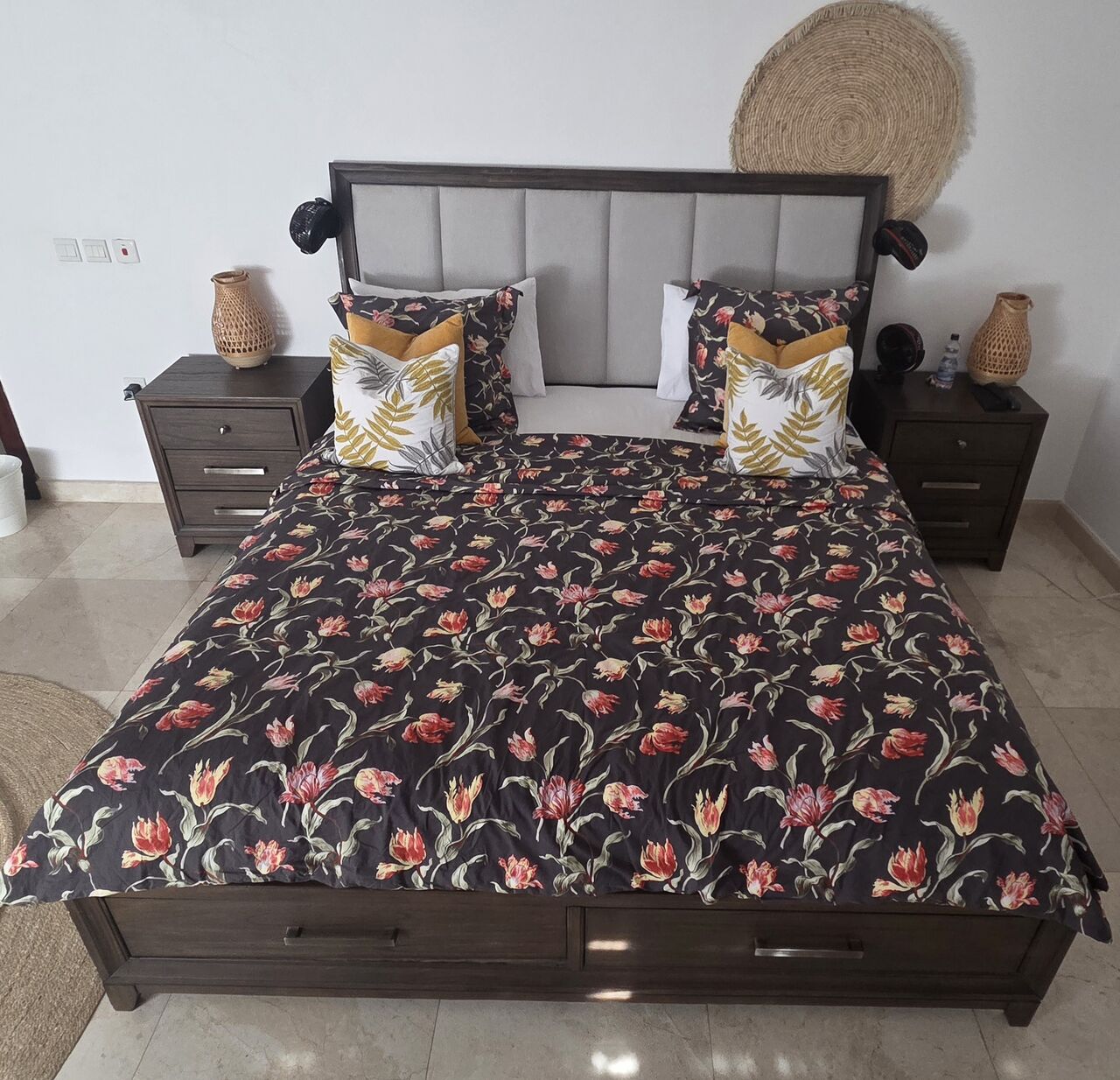 Jeddah, Furniture, SAR 3500,  Original Ashley Furniture Complete Bedroom Set With Mattress &ndash; SAR 3,500
