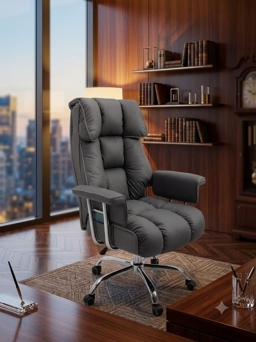 Riyadh, Furniture, SAR 1,  Modern & Classic Office Chairs,high Quality Leather Fabric