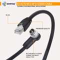 INR 3200,  RJ-45 To M12 8-Pin X-Coded Right Angle Industrial Camera Cable &ndash; Kyptec Automation&reg;