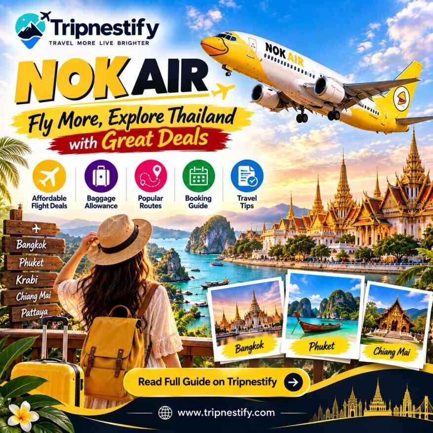 New Delhi, Travel, Nok Air: Best Flight Deals, Cheap Fares & Booking Guide | Tripnestify