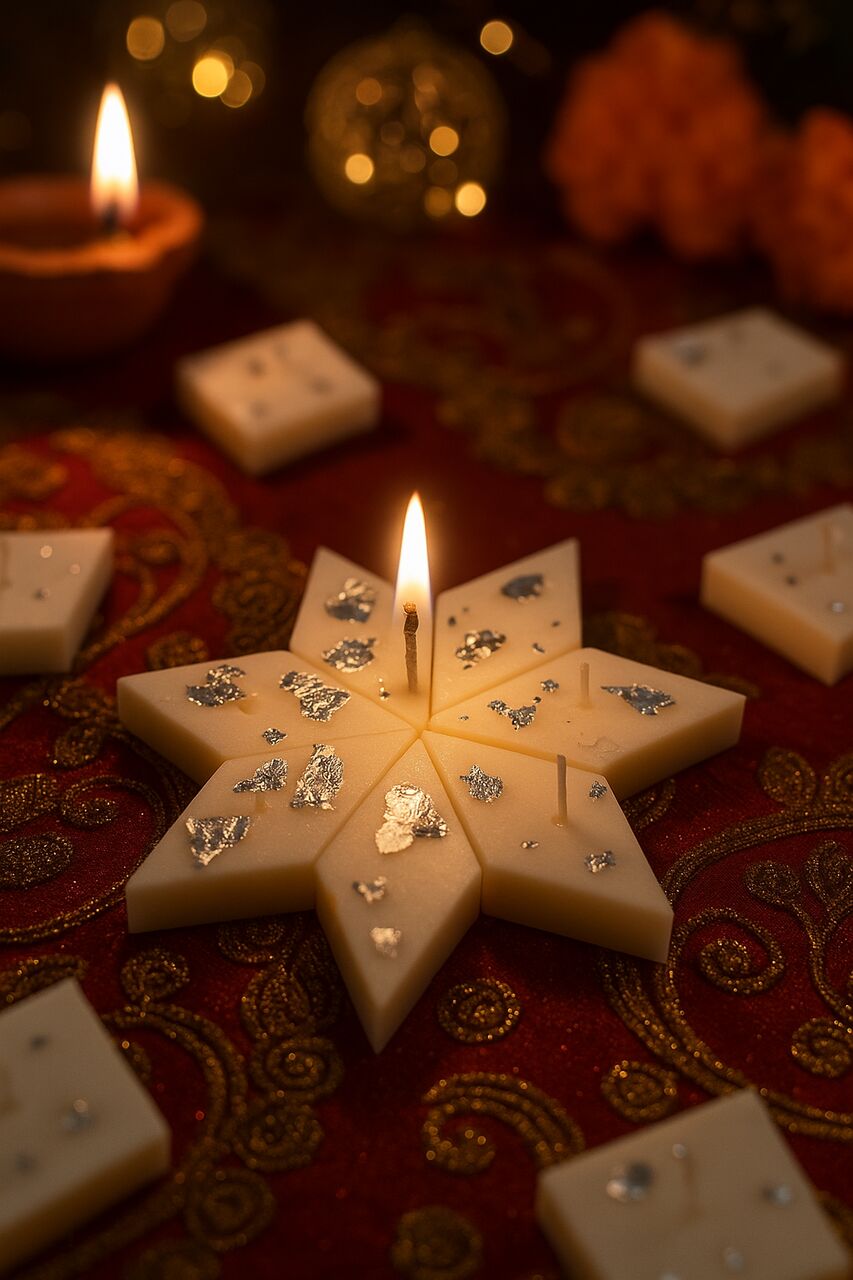 New Delhi, Household Items, INR 65,  Kaju Katli Candle