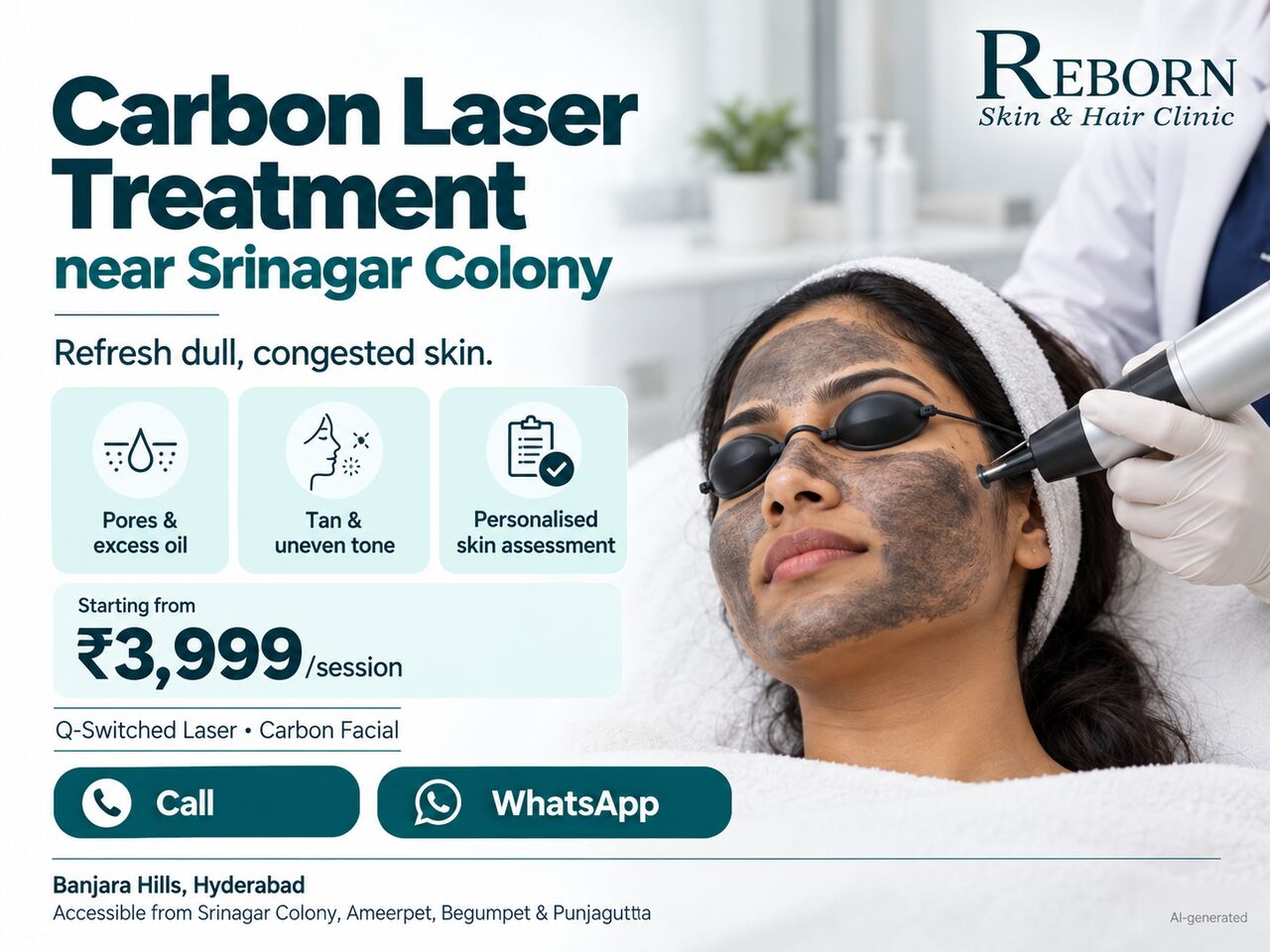 Hyderabad, Health & Beauty Items, INR 3999,  Carbon Laser Facial Near Srinagar Colony, Hyderabad &mdash; Refresh Your Skincare Plan