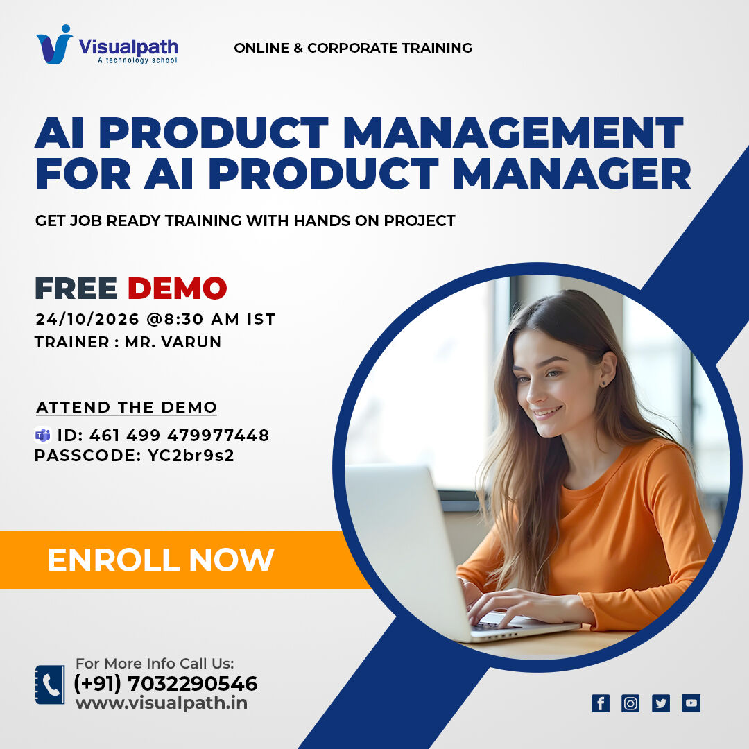 Hyderabad, Education, Generative AI Product Management Course  Online Free Demo