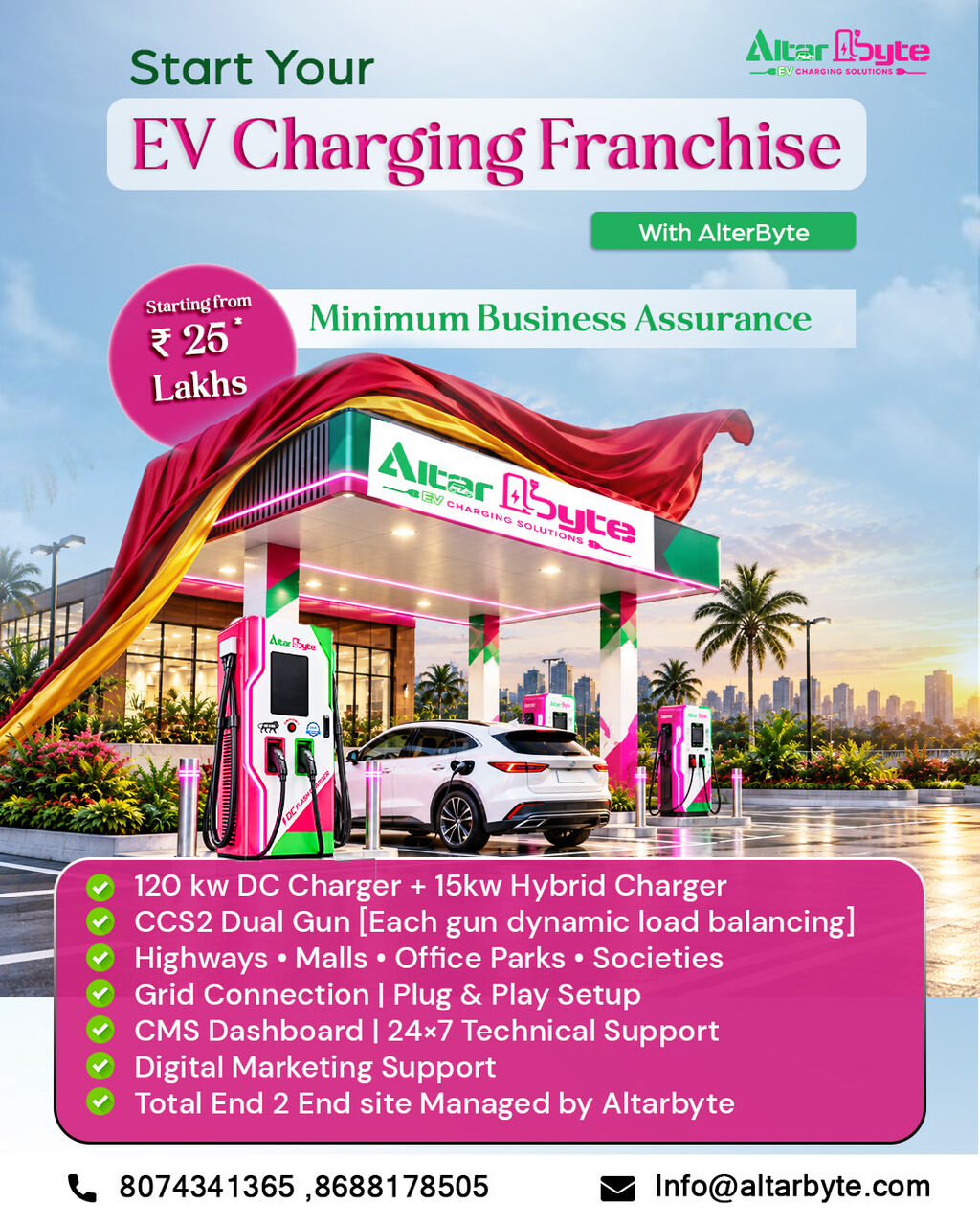 Hyderabad, Businesses For Sale, Ev Charging Solutions