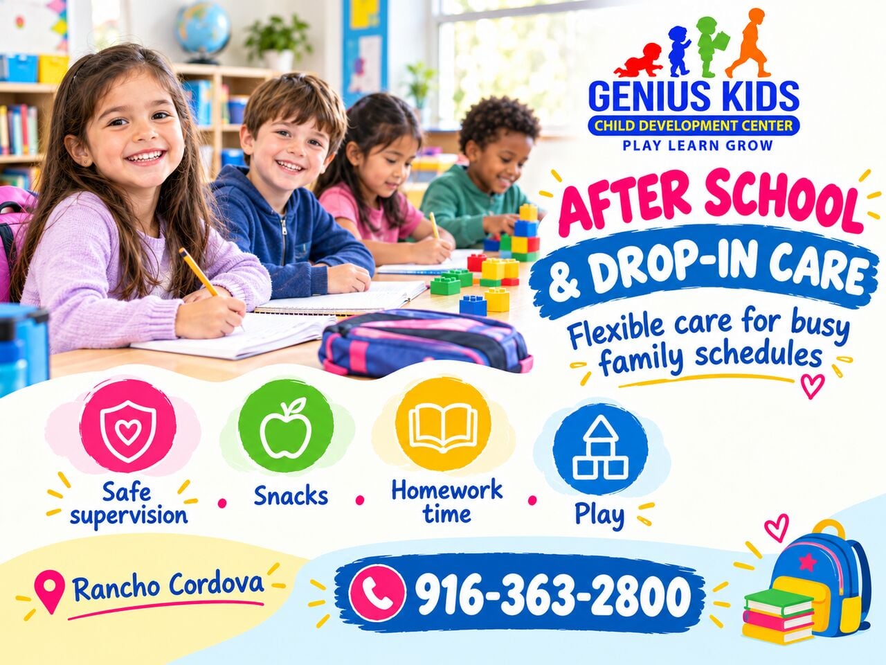 New York, Education, Best Daycare & Preschool Rancho Cordova, California