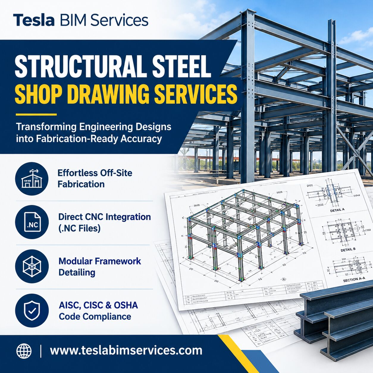 Chicago, Construction, Steel Shop Drawings For Seamless Structural Engineering And Fabrication