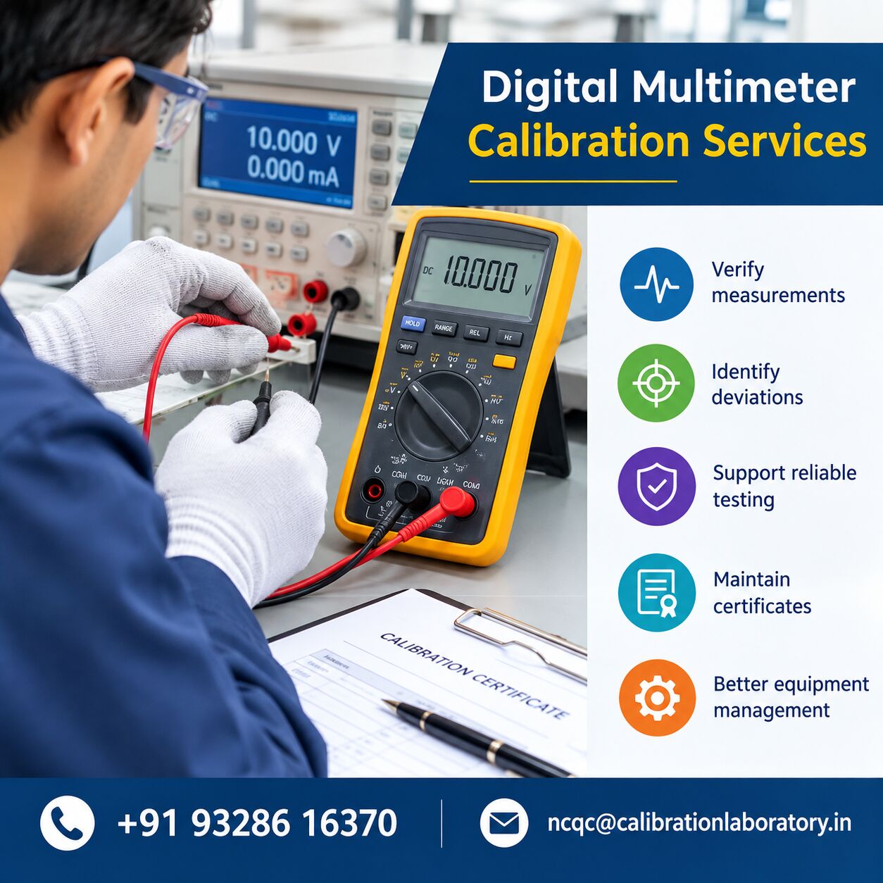 Ahmedabad, Business, Prevent Measurement Errors With Digital Multimeter Calibration Services