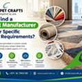 Can't Find A Carpet Manufacturer For Your Specific Design Requirements?