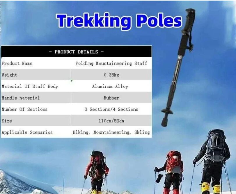 New York, Sporting Goods, USD 149,  Lightweight Trekking Poles For Comfortable Hiking