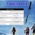 USD 149, Lightweight Trekking Poles For Comfortable Hiking